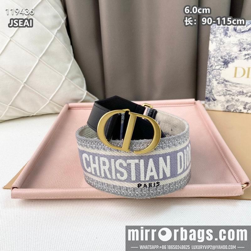 Replica Dior belt 60mmX90-115cm 8L040801