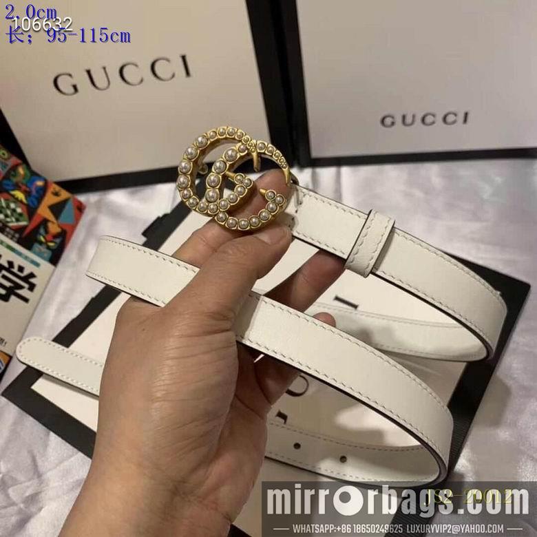 Replica Gucci belt 20mm 95-115cm 8L01