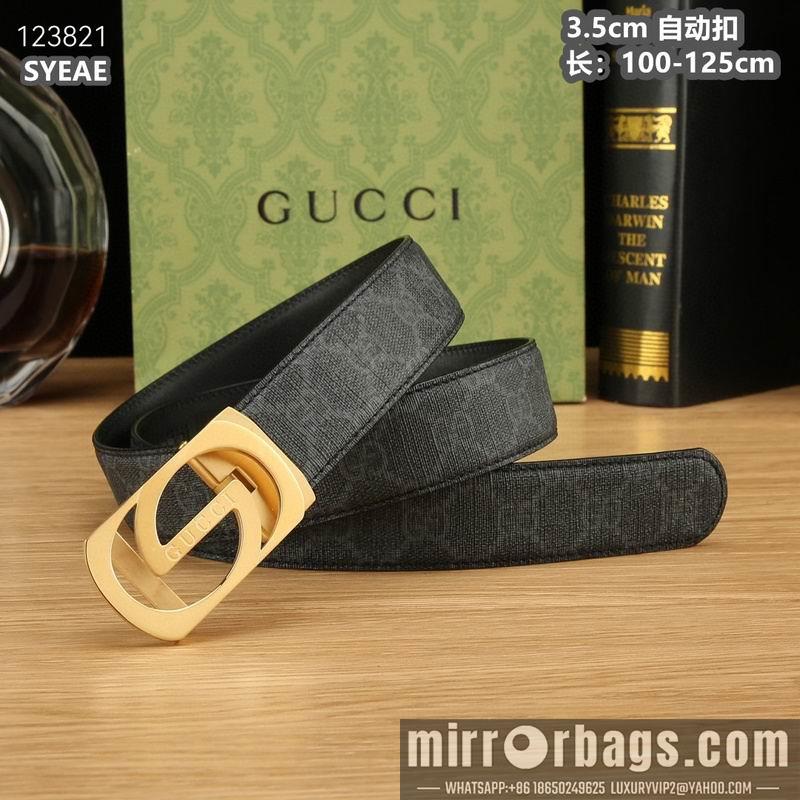Replica Gucci belt 35mmX100-125cm 8L47