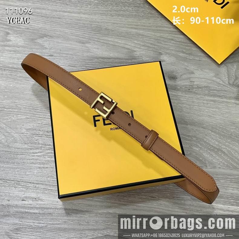 Replica Fendi Belt 20mmX90-110cm 8L01