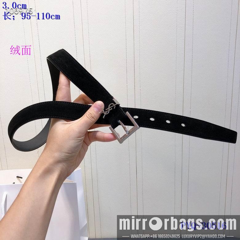 Replica YSL Belt 30mmX95-110cm 8L01