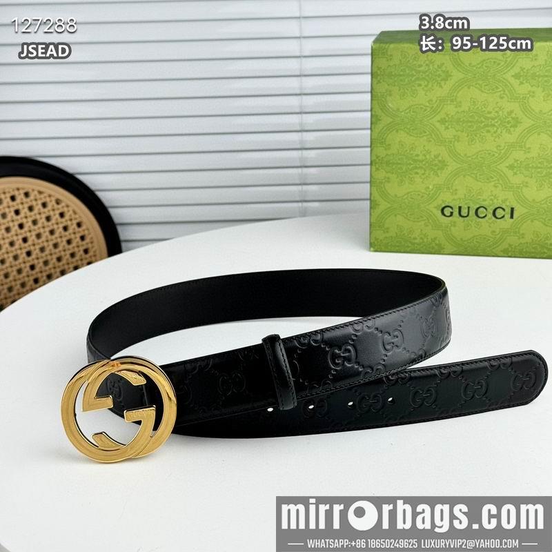 Replica Gucci belt 38mmX95-125cm 8L44