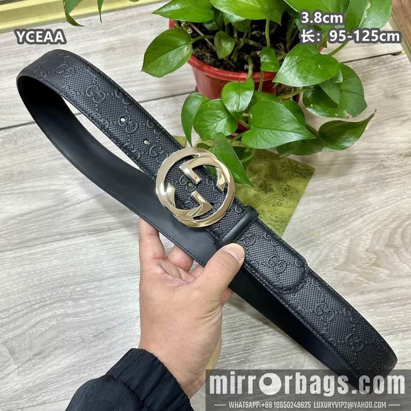 Replica Gucci belt 38mmX95-125cm 8L56