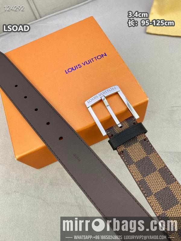 Replica LV belt 34mmX95-125cm 8L24
