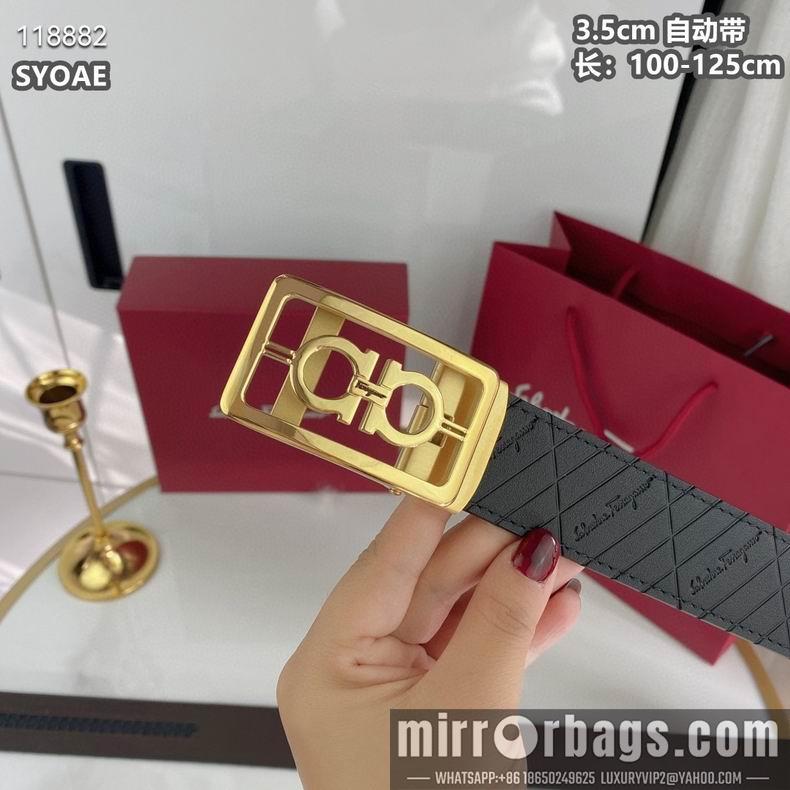 Replica Ferragamo belt自动带 35mmX100-125cm 8L11