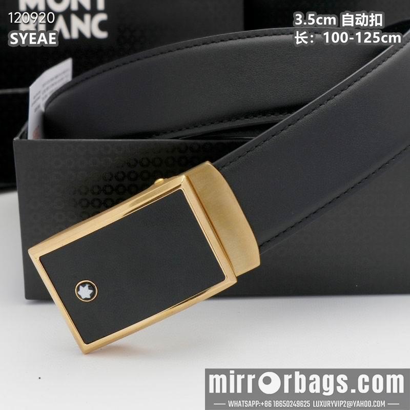 Replica Montblanc belt 自动扣 35mmX100-125cm 8L072006