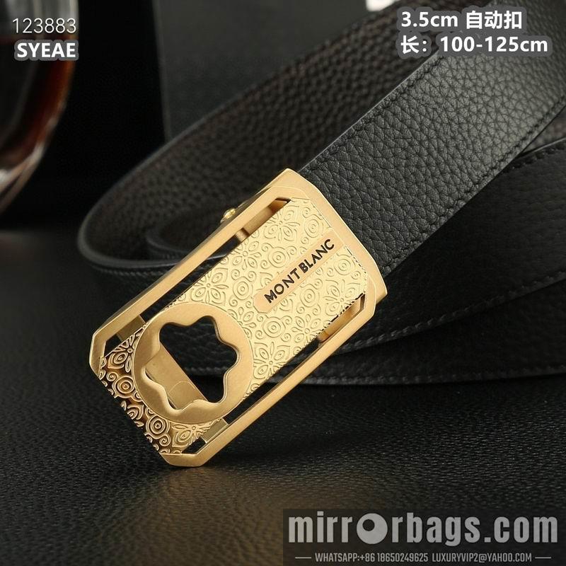 Replica Montlanc belt 35mmX100-125cm 8L44
