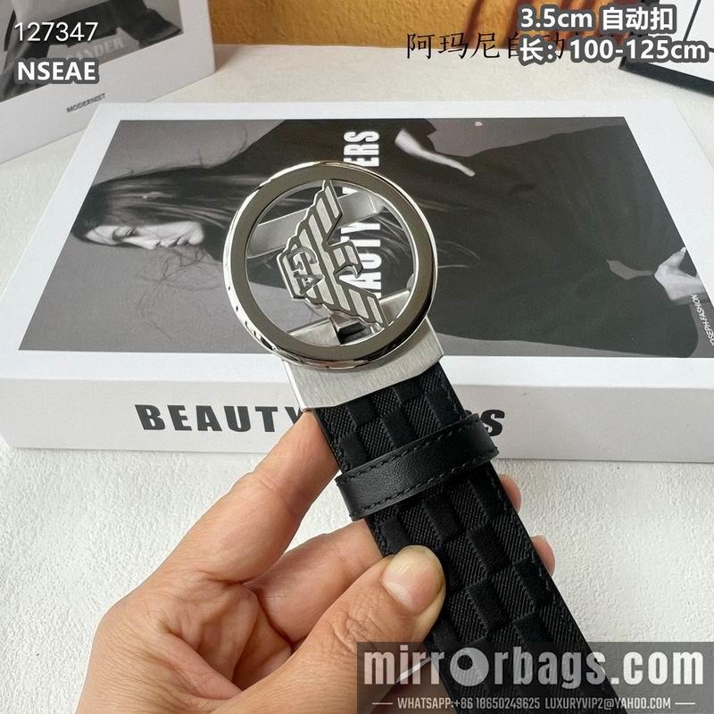 Replica Armani belt 35mmX100-125cm 8L15