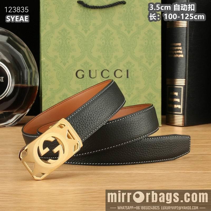Replica Gucci belt 35mmX100-125cm 8L42