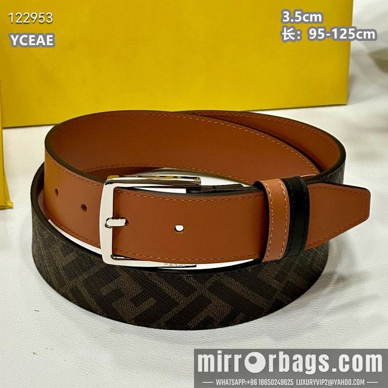 Replica Fendi belt 35mmX95-125cm  8L37