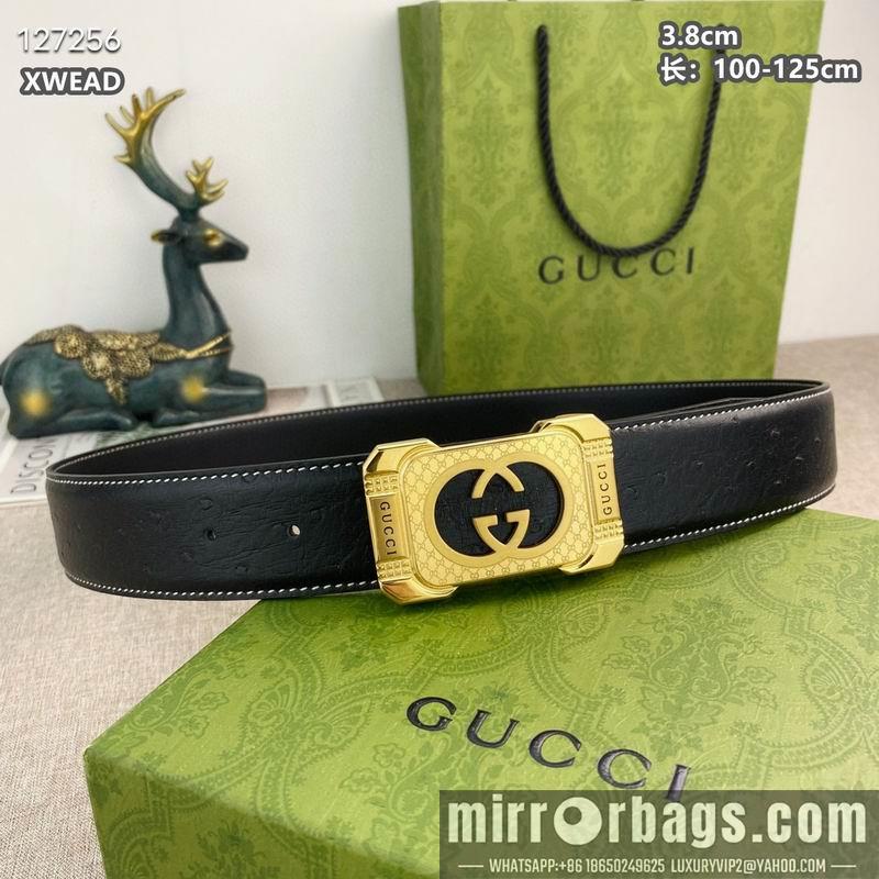 Replica Gucci belt 38mmX100-125cm 8L46