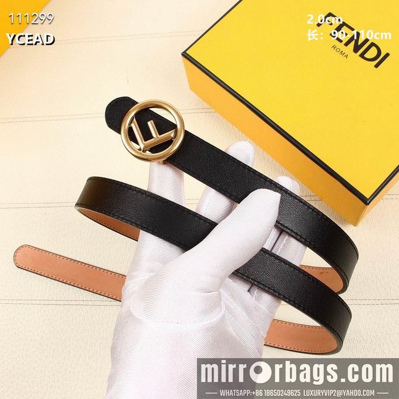 Replica Fendi Belt 20mmX90-110cm 8L07