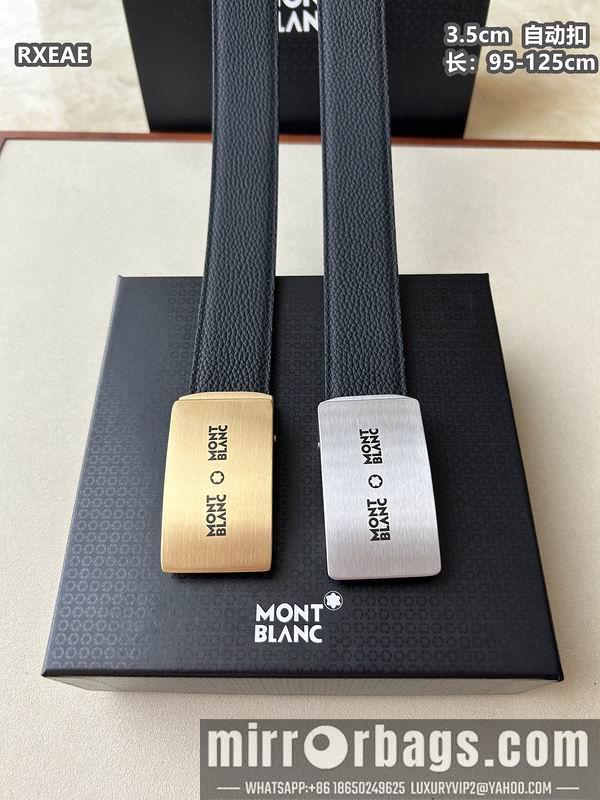 Replica Montlanc belt 35mmX100-125cm 8L82