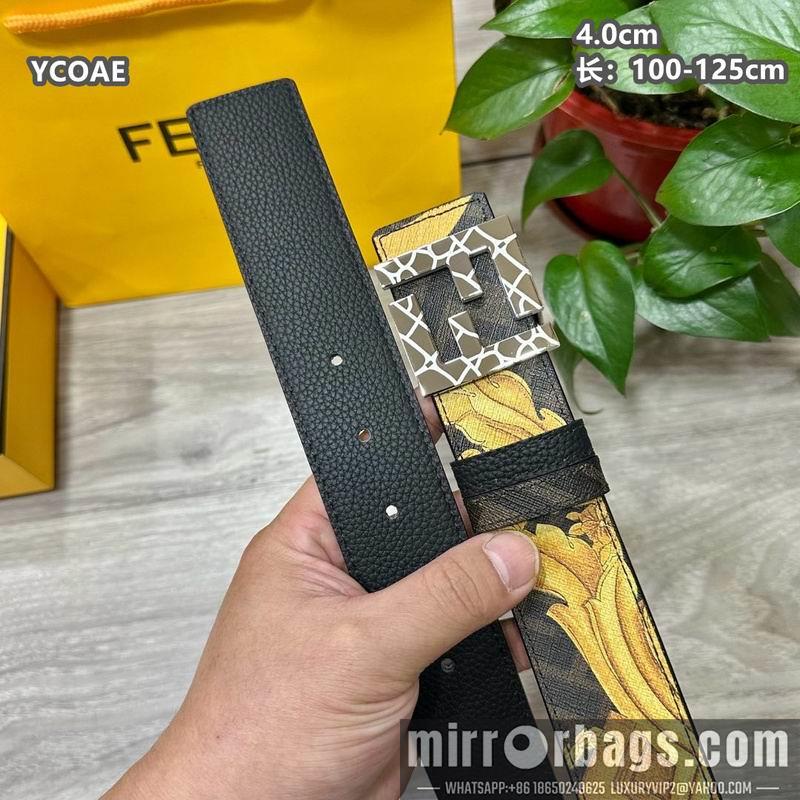 Replica Fendi belt 40mmX100-125cm 8L149