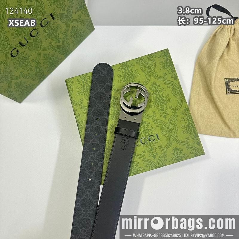 Replica Gucci belt 38mmX95-125cm 8L09