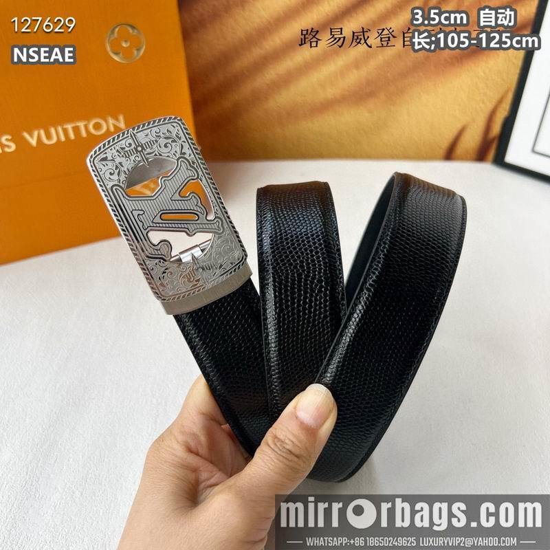 Replica LV belt 35mmX105-125cm 8L74