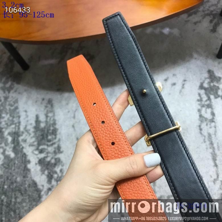 Replica Hermes Belt 32mmX95-125cm 8L02