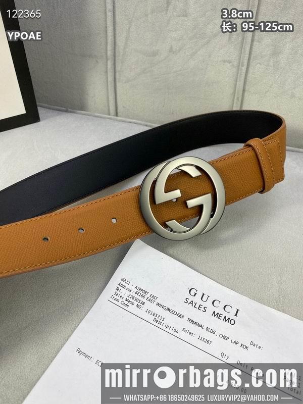 Replica Gucci belt 38mmX95-125cm 8L22