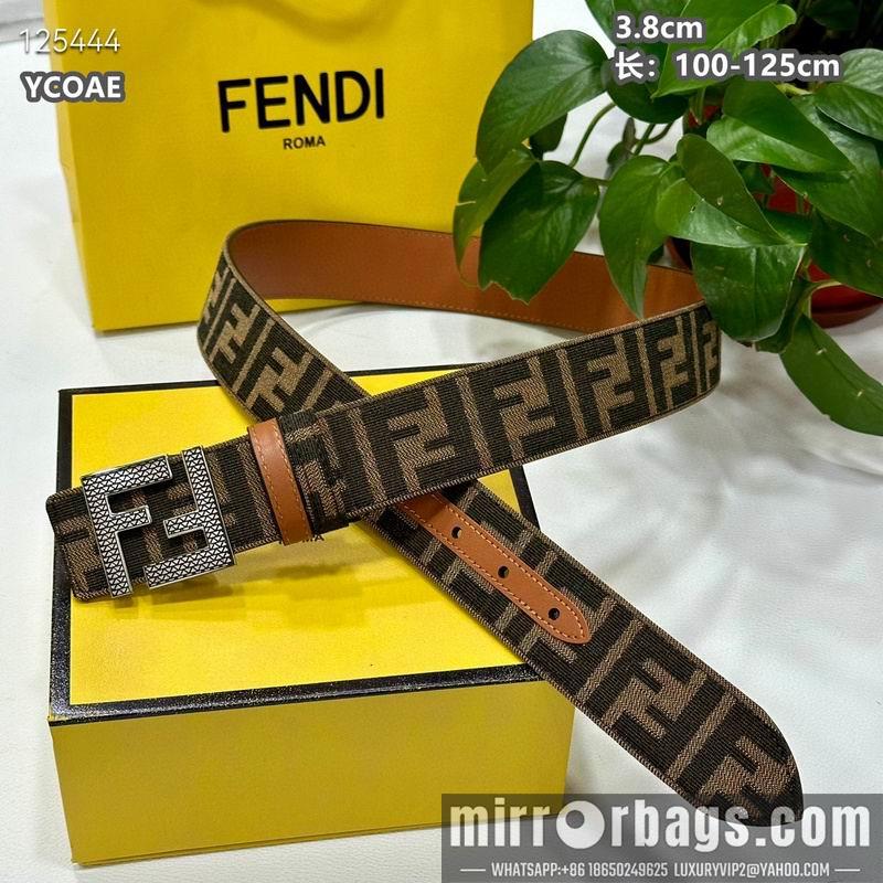 Replica Fendi belt 38mmX100-125cm  8L13