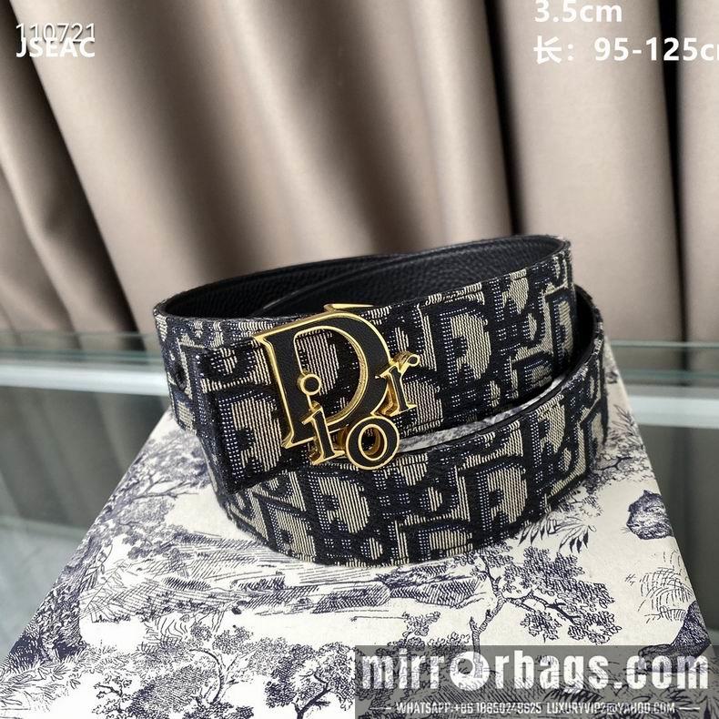 Replica Dior Belt 35mm 95-125cm 8L02