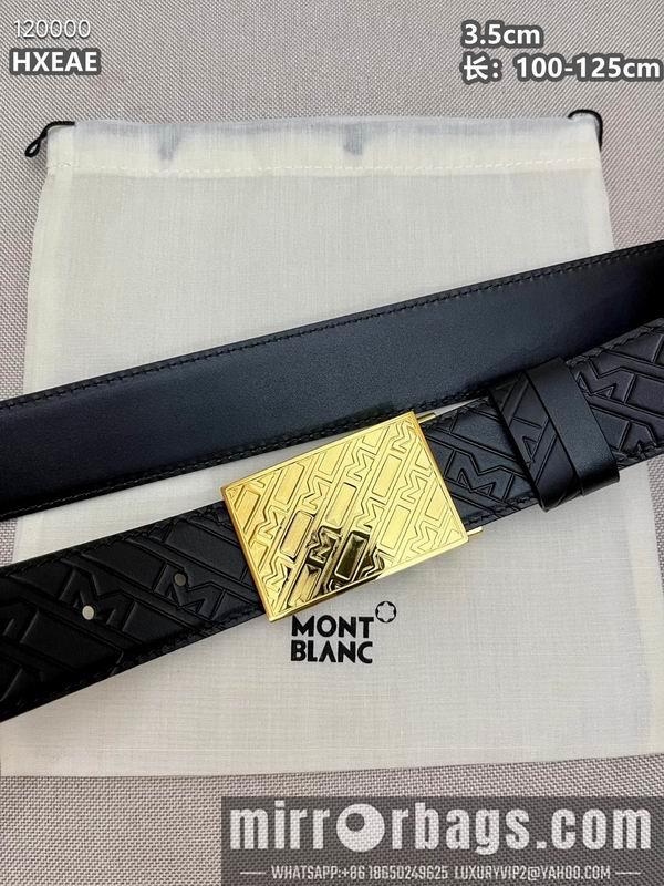 Replica Montblanc belt 35mmX100-125cm 8L072003
