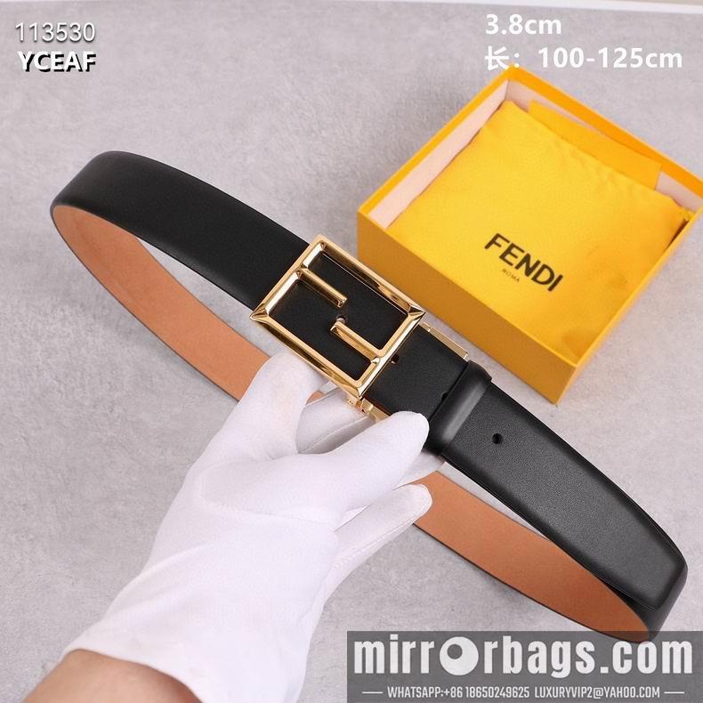 Replica Fendi Belt 38mmX100-125CM 8L22