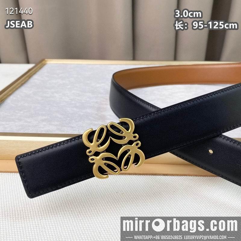 Replica Loewe belt 30mmX95-125cm 8L05