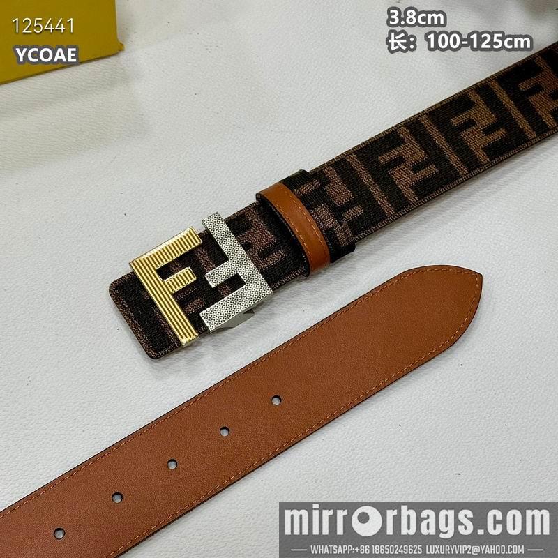 Replica Fendi belt 38mmX100-125cm  8L13