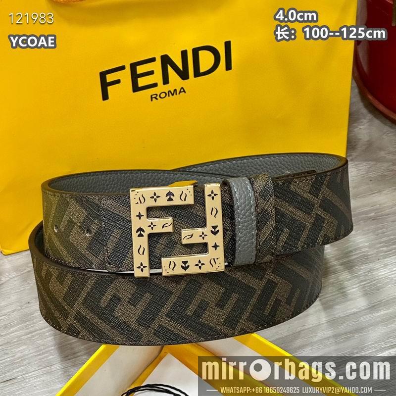 Replica Fendi belt 40mmX100-125cm  8L93