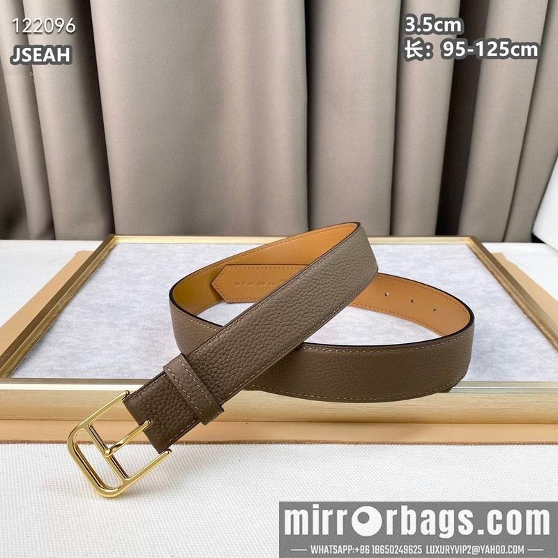 Replica Hermes belt 35mmX95-125cm 8L09