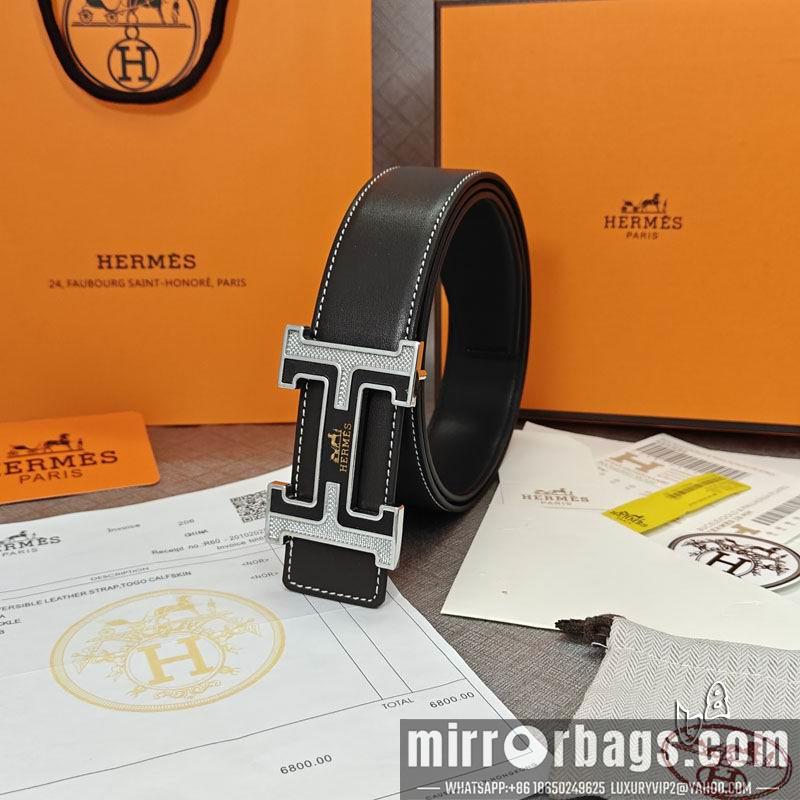 Replica Hermes belt 38mmX90-125cm lb02