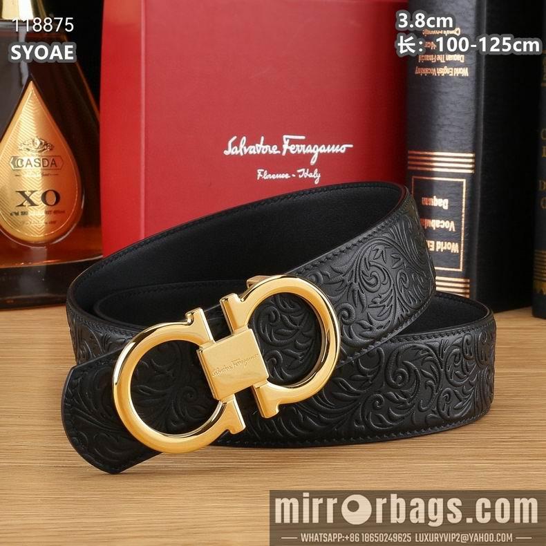 Replica Ferragamo belt 38mmX100-125cm 8L13