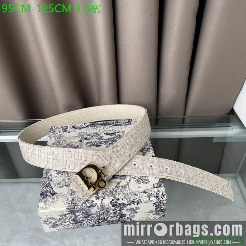 Replica Dior belt 35mmX95-125cm 7D11