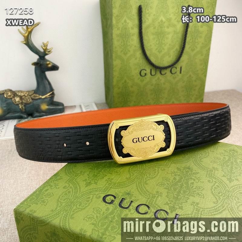 Replica Gucci belt 38mmX100-125cm 8L47