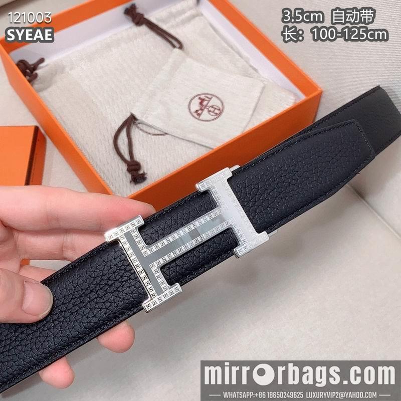 Replica Hermes belt 35mmX100-125cm 8L35