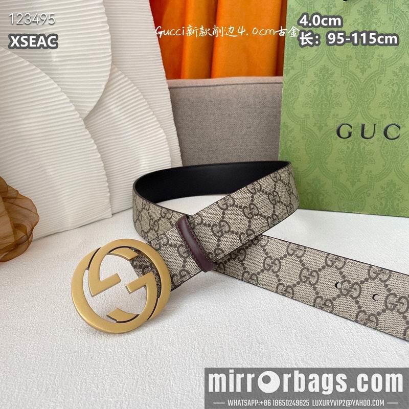 Replica Gucci belt 40mmX95-115cm 8L62