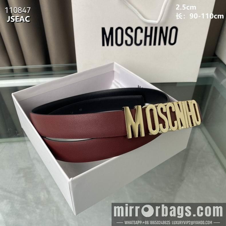Replica Moschino Belt 25mmX90-110cm 8L02
