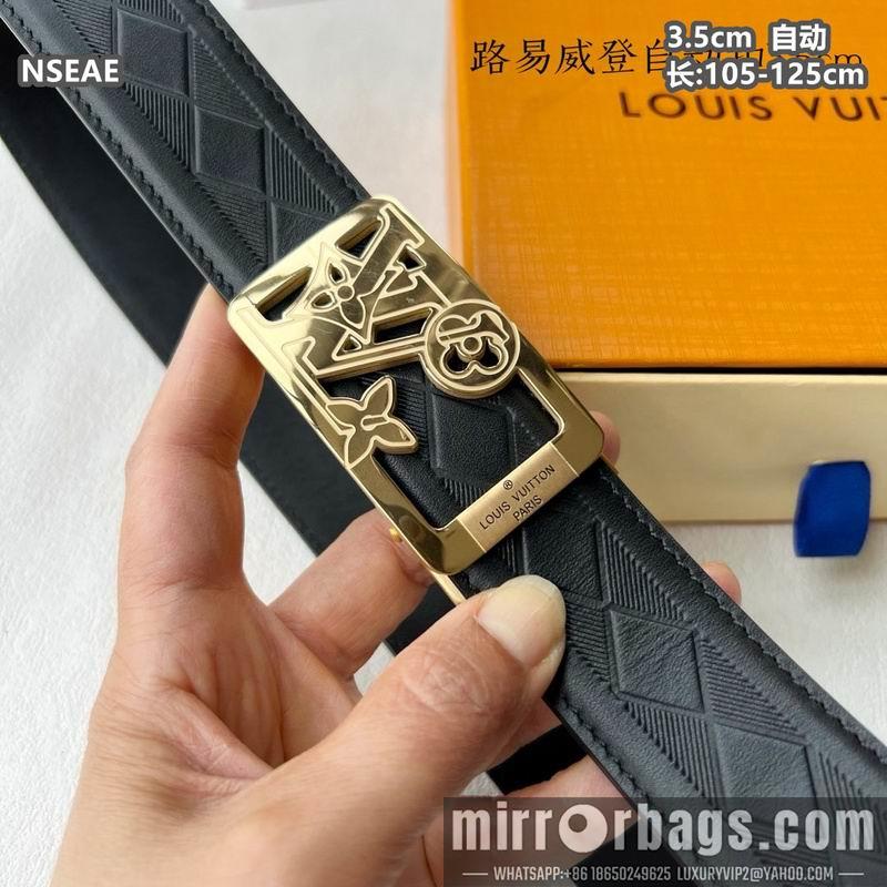 Replica LV belt 35mmX105-125cm 8L71
