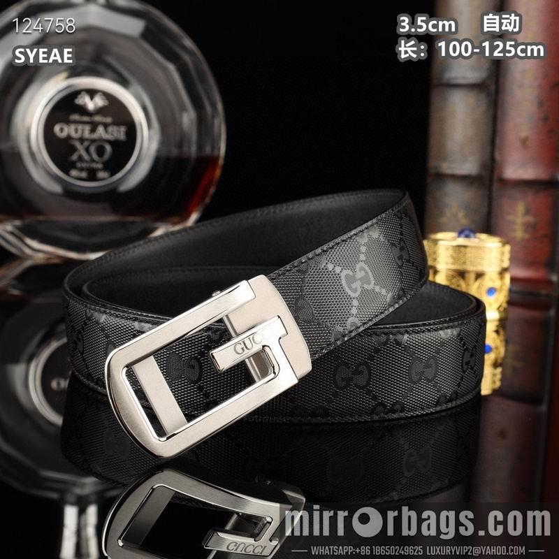 Replica Gucci belt 35mmX100-125cm 8L20