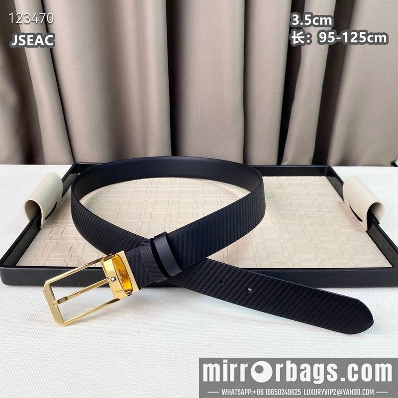 Replica Montblanc belt 35mmX95-125cm 8L07
