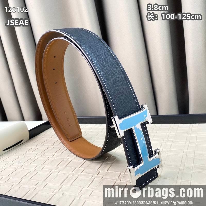 Replica Hermes belt 38mmX100-125cm 8L13