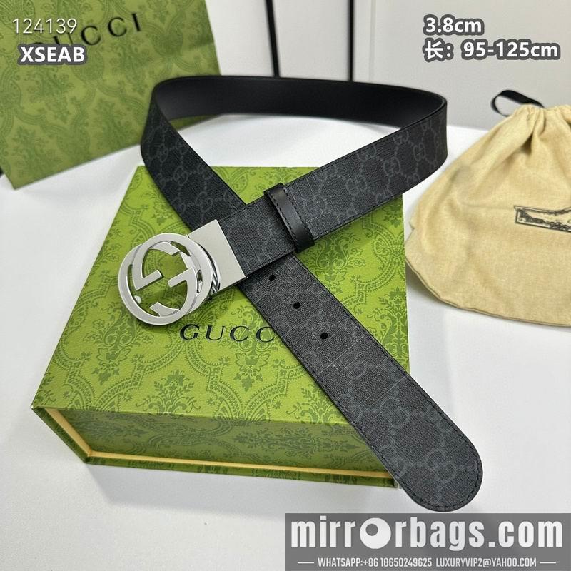 Replica Gucci belt 38mmX95-125cm 8L09