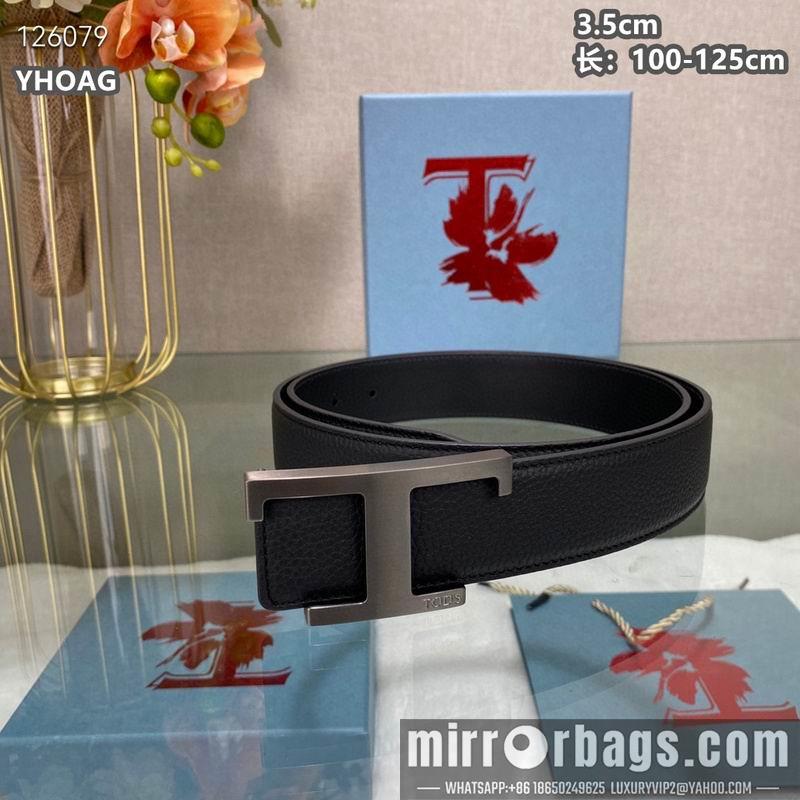 Replica Tod's belt 35mmX100-125cm 8L07
