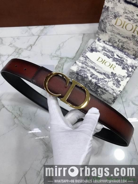 Replica Dior Belt 34mmX95-125cm 7D16