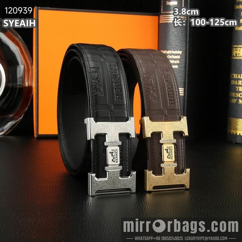 Replica Hermes belt 38mmX100-125cm 8L18