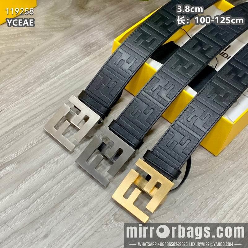 Replica Fendi belt 38mmX100-125cm 8L05