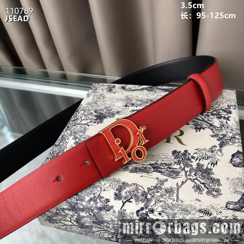 Replica Dior Belt 35mm 95-125cm 8L06