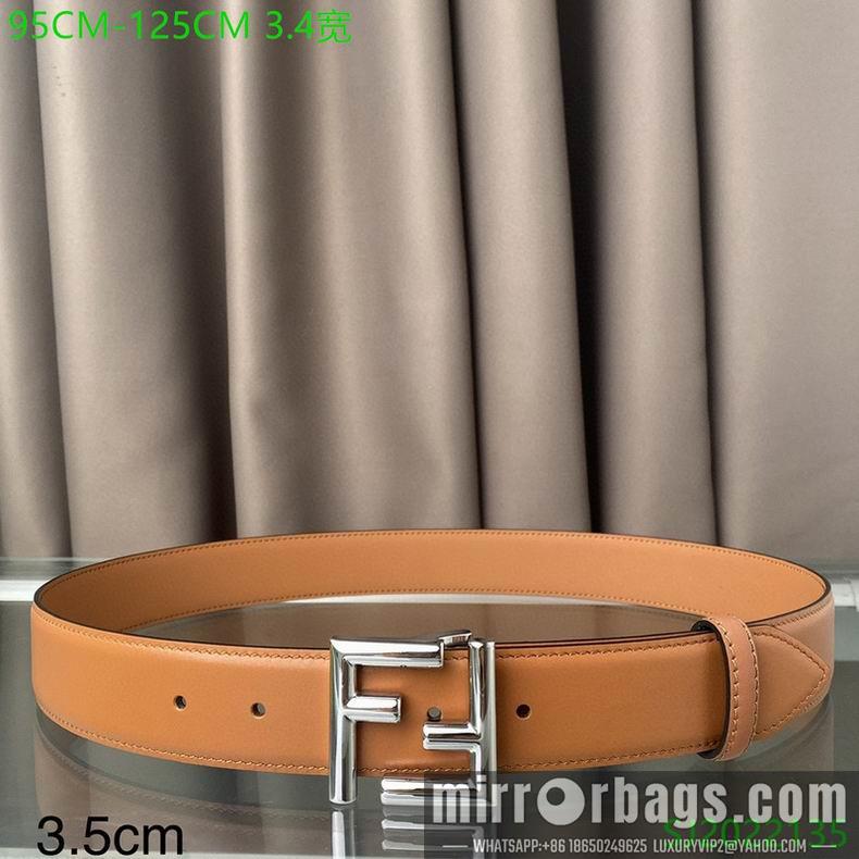 Replica Fendi Belt 34mmX95-125cm 7D05
