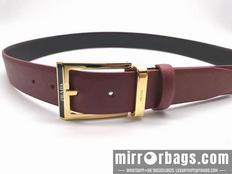 Replica Prada Belt 34mmX95-125CM  sj06