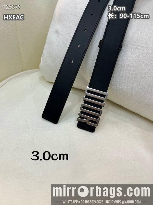 Replica Dior belt 30mmX90-115cm 8L111001